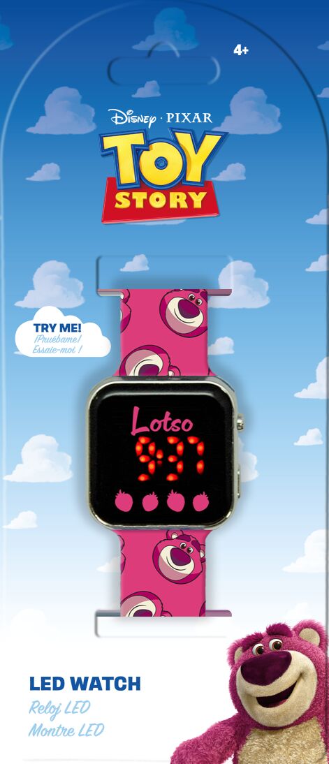Zegarek LED z kalendarzem Lotso LTS00017