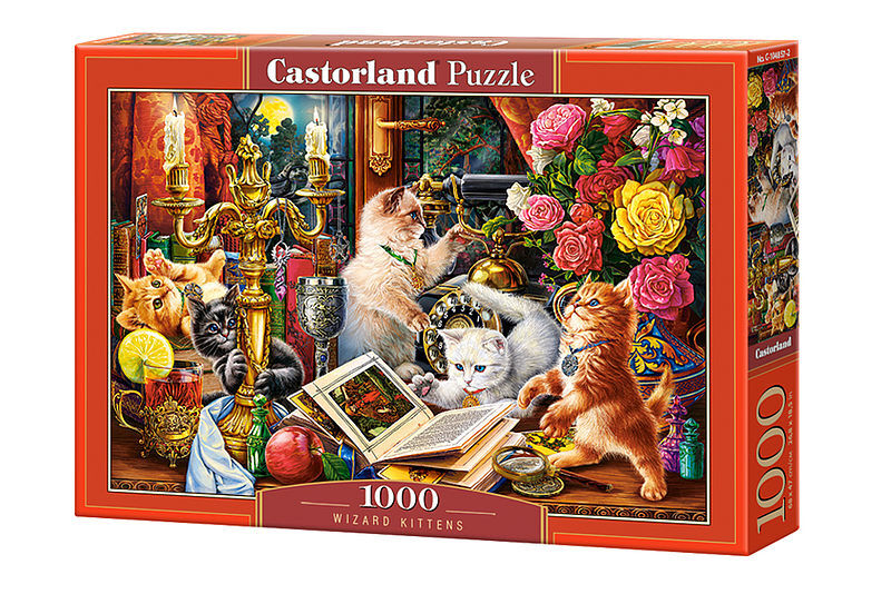 Puzzle Wizard Kittens 1000