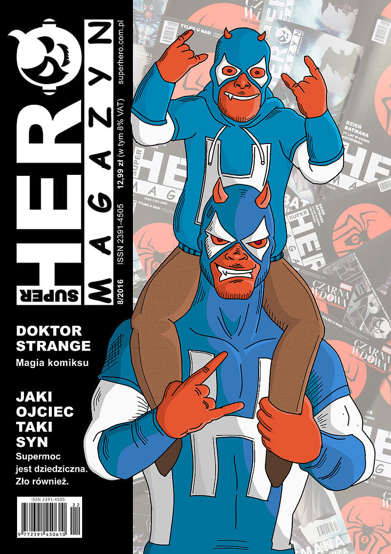 SuperHero Magazyn - 16 - (8/2016) edycja pomniejszona
