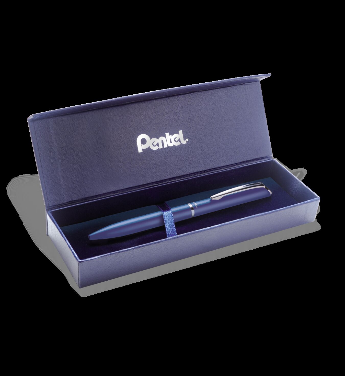 Eleganckie pióro kulkowe EnerGel 0,7 mm BL2007-C granatowe w etui