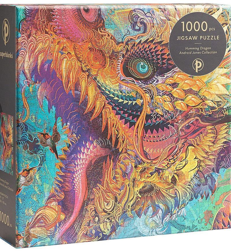 Puzzle 1000 elementów Paperblanks Humming Dragon Puzzle