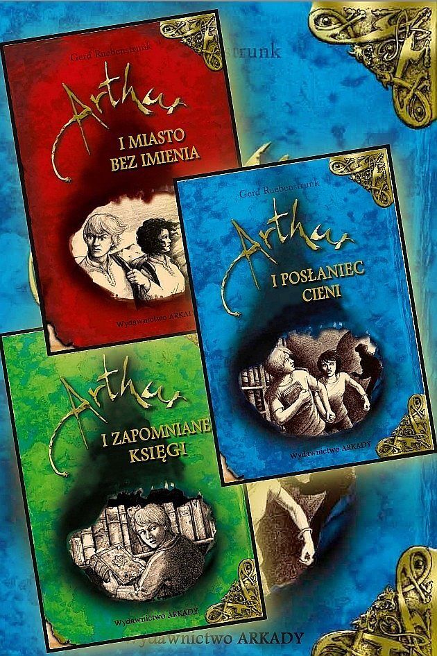 Pakiet. Artur i Miasto Bez Imienia / Artur i posłaniec Cieni / Artur i Zapomniane Księgi