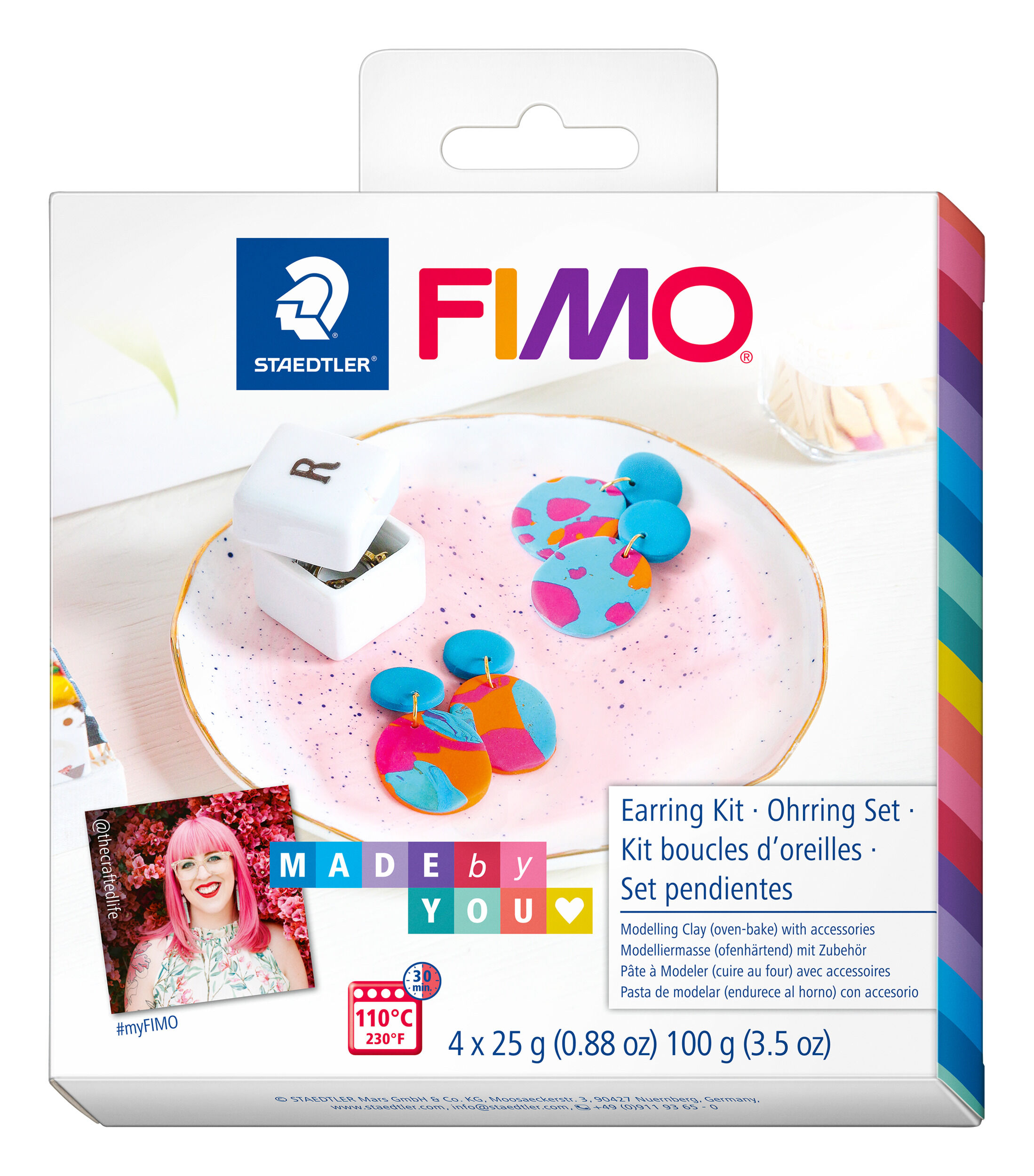 Zestaw FIMO soft kolory Natural 12x25g Staedtler