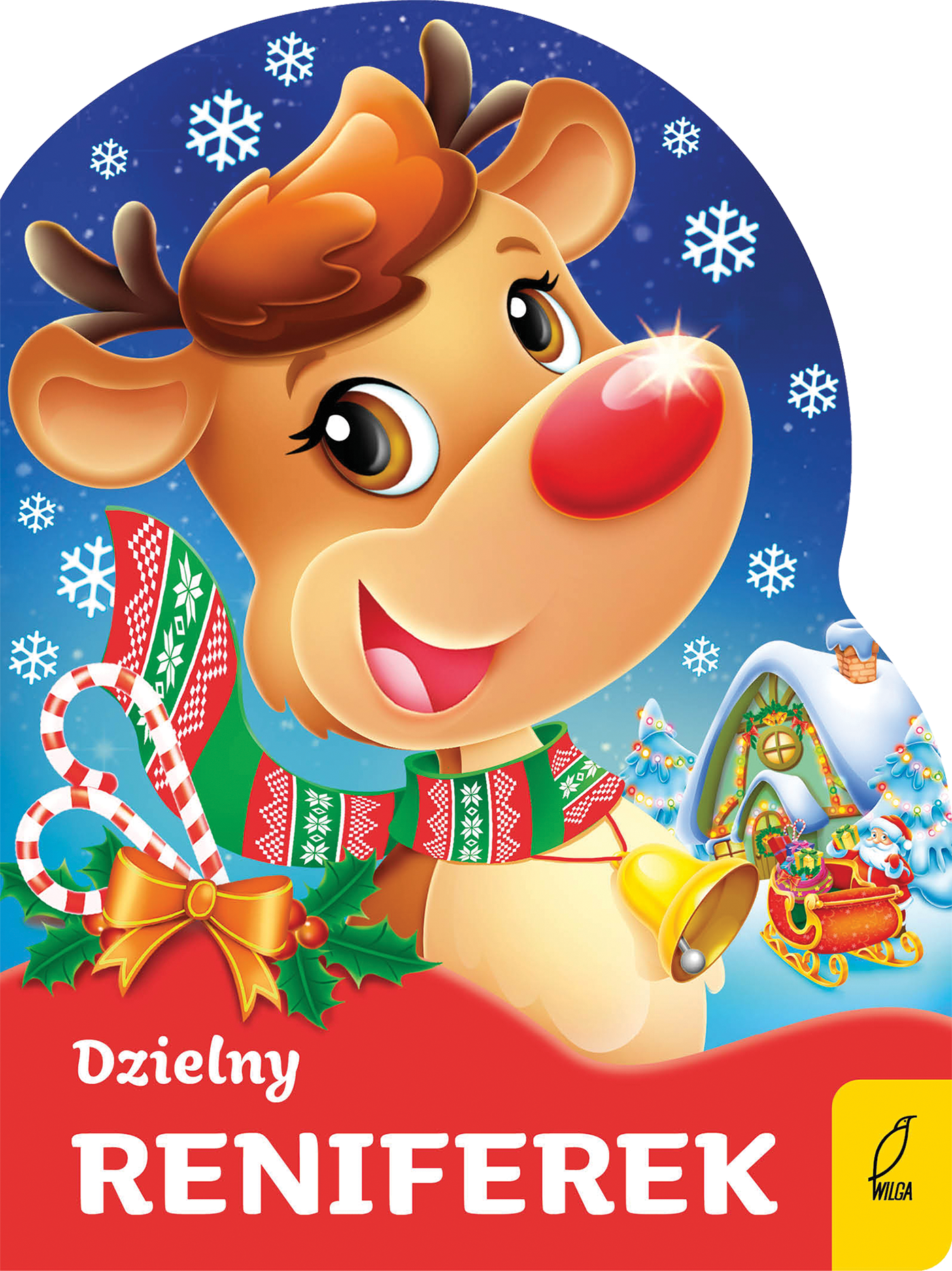 Wykrojnik. Dzielny reniferek