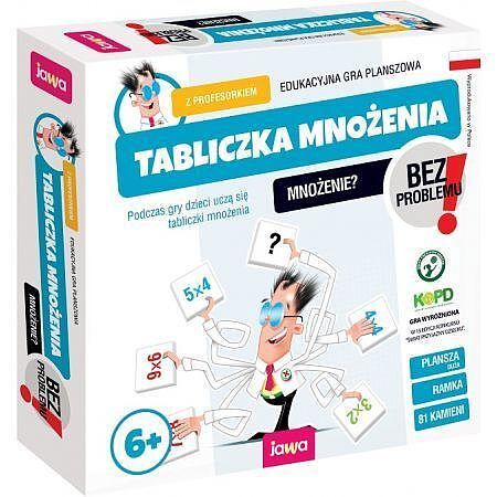 Gra tabliczka mnożenia z profesorkiem