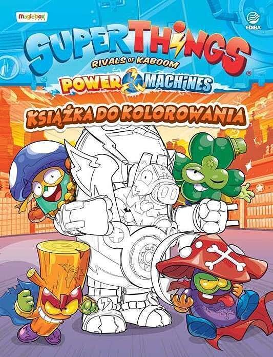 Superthings. Książka do kolorowania