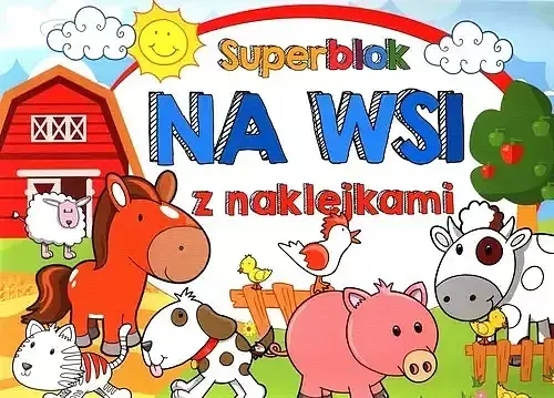 Superblok z naklejkami Na wsi