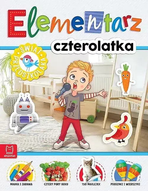 Elementarz 4-latka. Świat przedszkolaka. Wydanie II