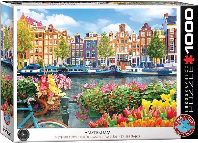 Puzzle 1000 amsterdam, netherlands 6000-5865