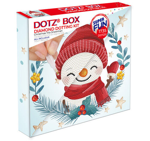 Diamond Dotz Dotz Box Christmas Trio Snowman