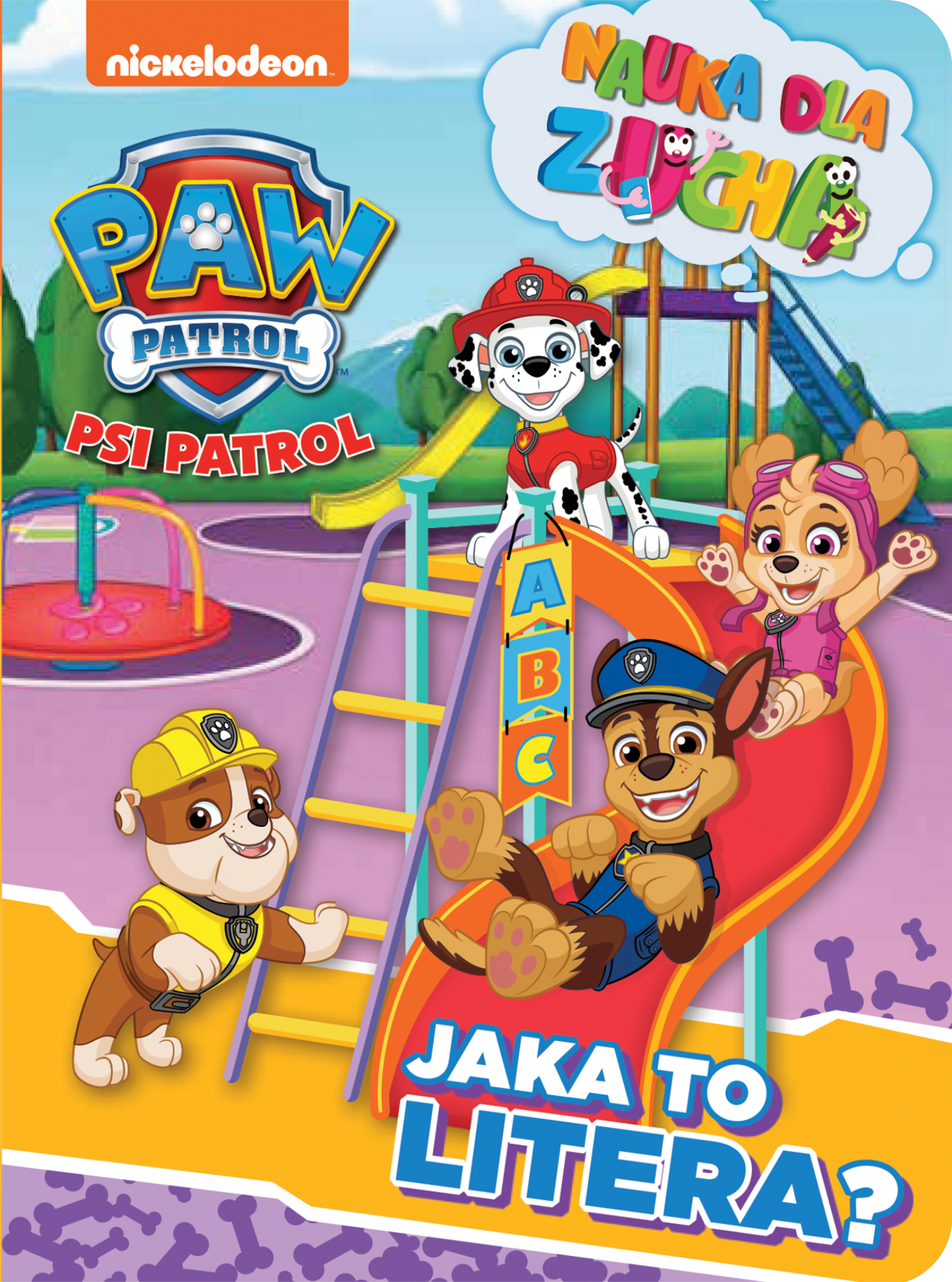 Psi Patrol. Nauka dla zucha. Jaka to litera?