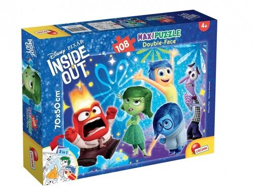 Puzzle maxi double face Inside Out 108