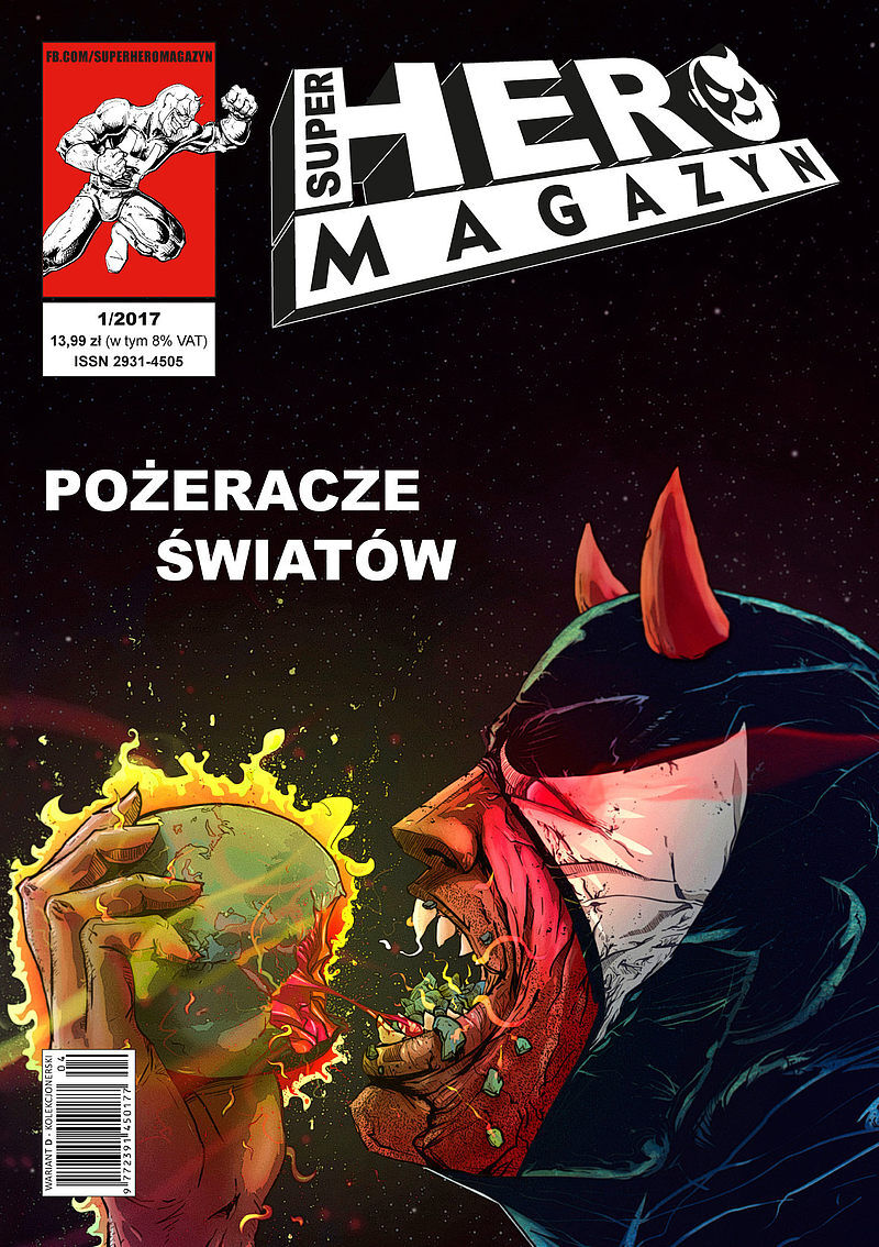 SuperHero Magazyn - 18 - (1/2016)  edycja kolekcjonerska pomniejszona