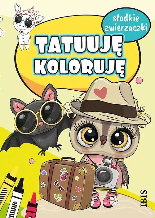 Tatuuję koloruję. Słodkie zwierzaczki