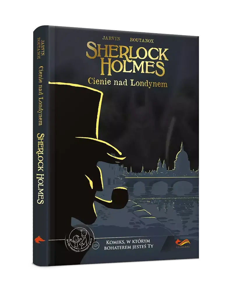 Komiksy paragrafowe - Sherlock Holmes: Cienie nad Londynem
