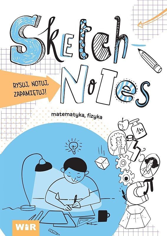 Sketchnotes matematyka, fizyka