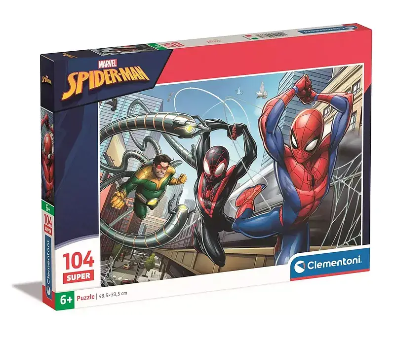 Puzzle 104 super kolor spider man 25778