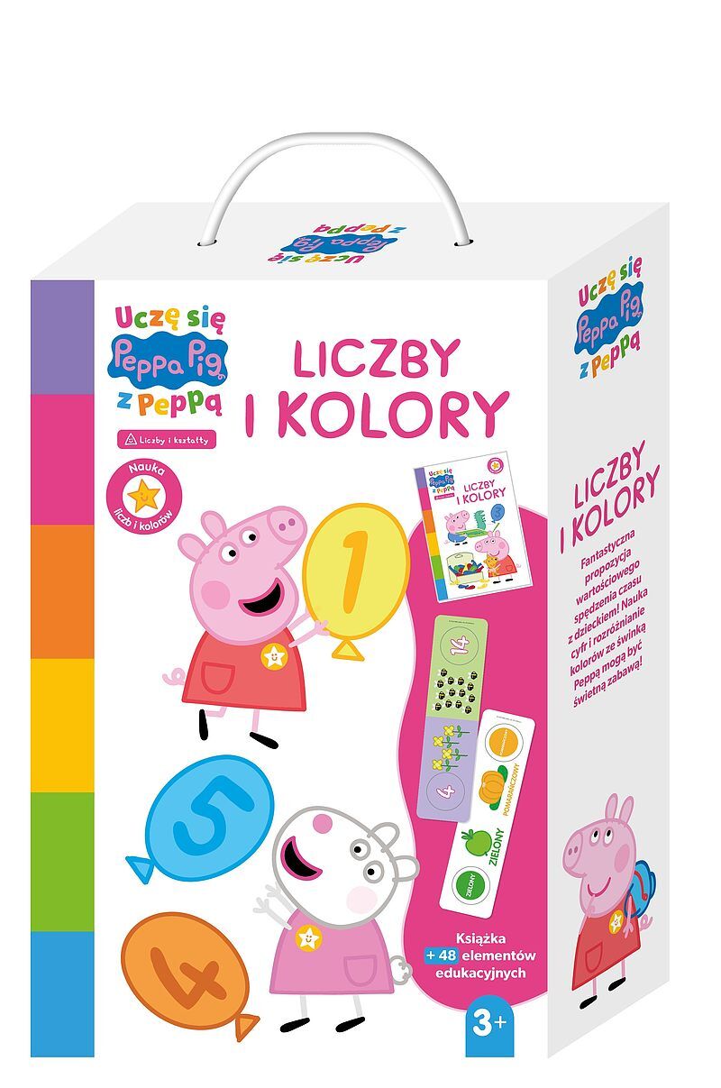 Uczę się z Peppą. Liczby i kolory.