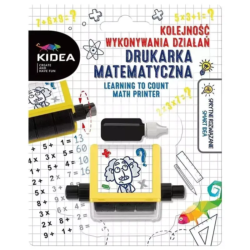Drukarka matematyczna kolejność wykonywania działań kidea