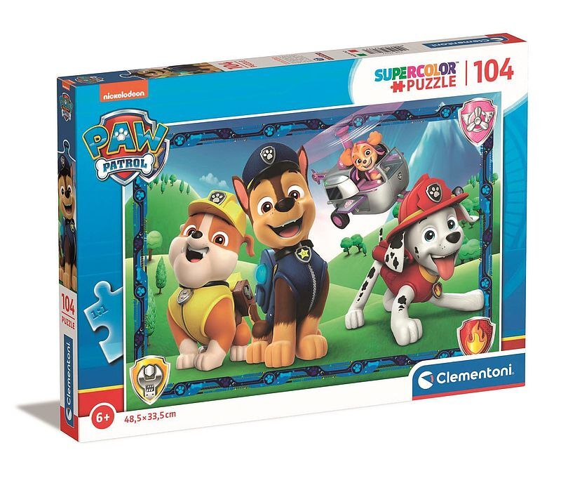 Puzzle 104 super kolor paw patrol 27177