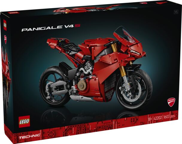 LEGO Technic Motocykl Ducati Panigale V4 S V29 42202