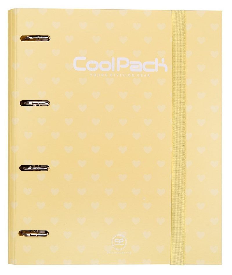 Segregator a4 4r coolpack pastel z kartkami żółty