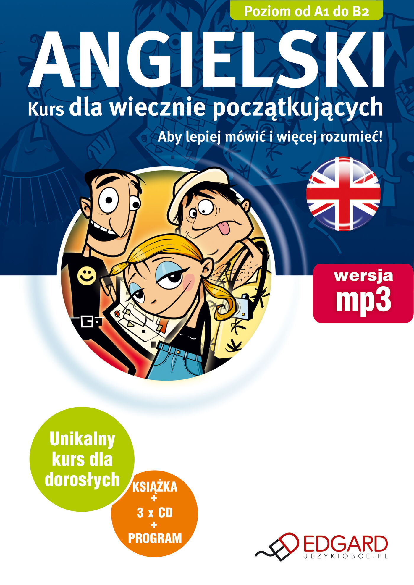Angielski Kurs dla wiecznie początkujących wersja mp3