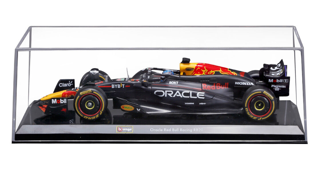 Bburago Model 1:24 BOLID F1 Red Bull Racing RB20 2024 Max Verstappen 18-28056