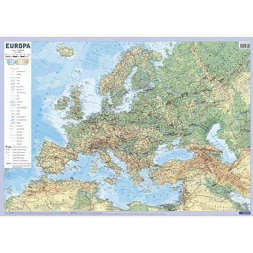 Mapa ścienna europa 1:10 000 000