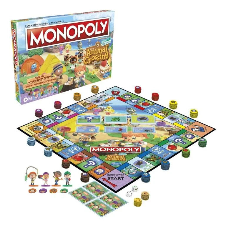 Gra Hasbro Monopoly zwierzęta