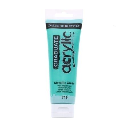 Farba akryl Graduate Acrylic 120ml metal green