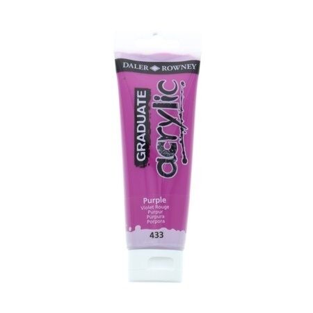 Farba akrylowa Graduate Acrylic 120ml - purple (D 123 150 PR122/PV23)