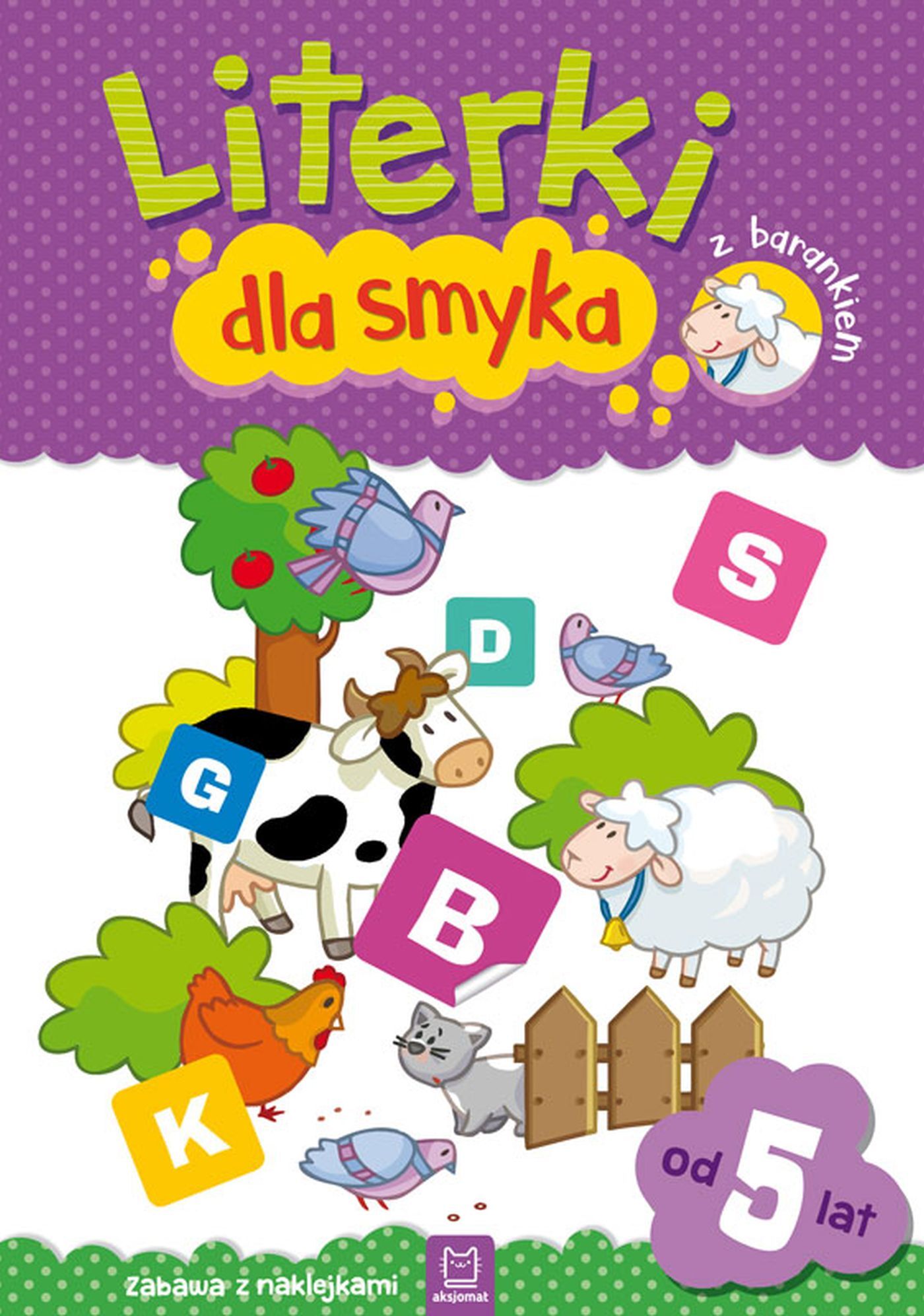 Literki dla smyka z barankiem