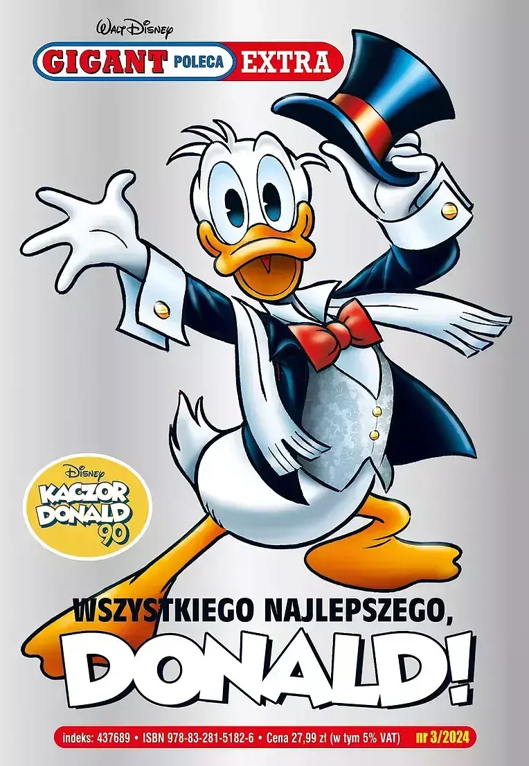 Gigant Poleca Extra - 21 - Wszystkiego najlepszego Donald (3/2024)