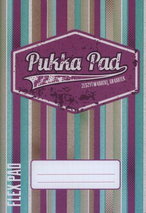 Zeszyt A5/60K kratka Americano pink