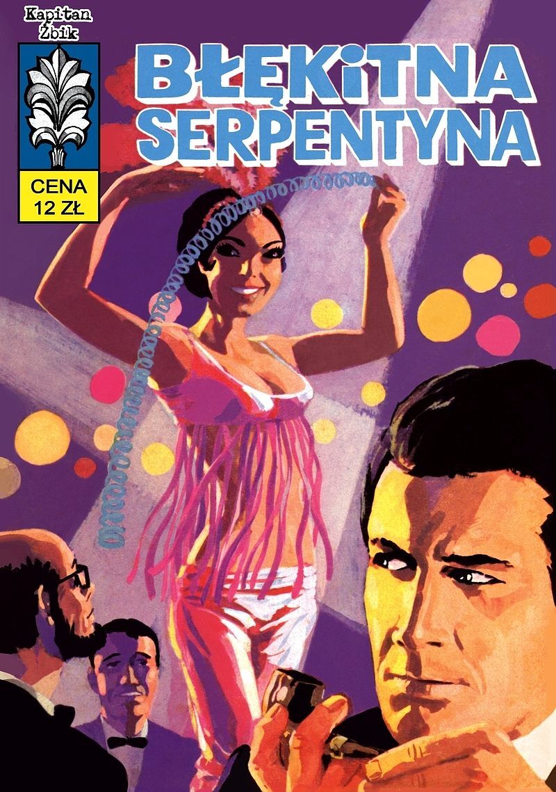 Kapitan Żbik - 14 - Błękitna serpentyna (okładka B)