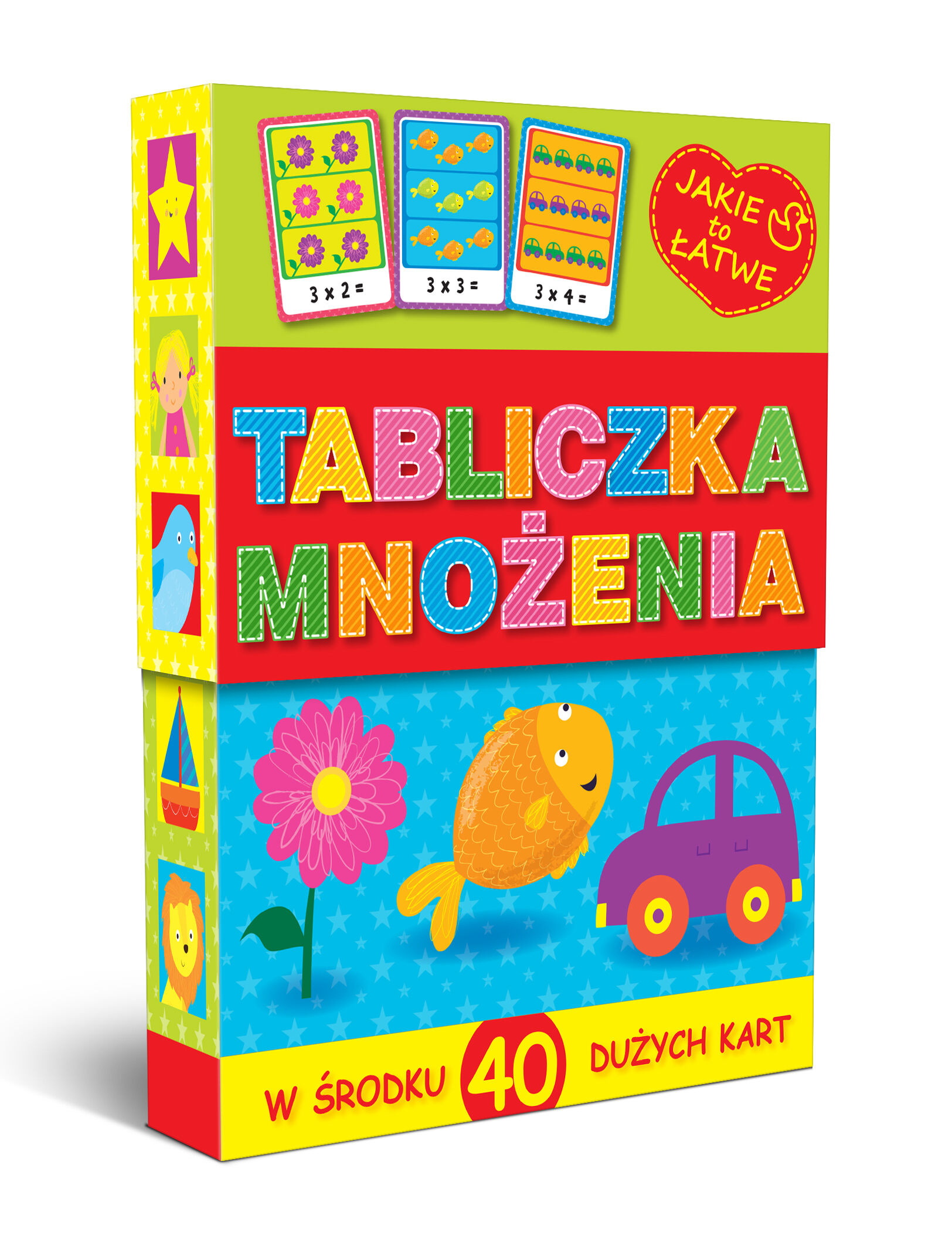 Tabliczka mnożenia karty malucha