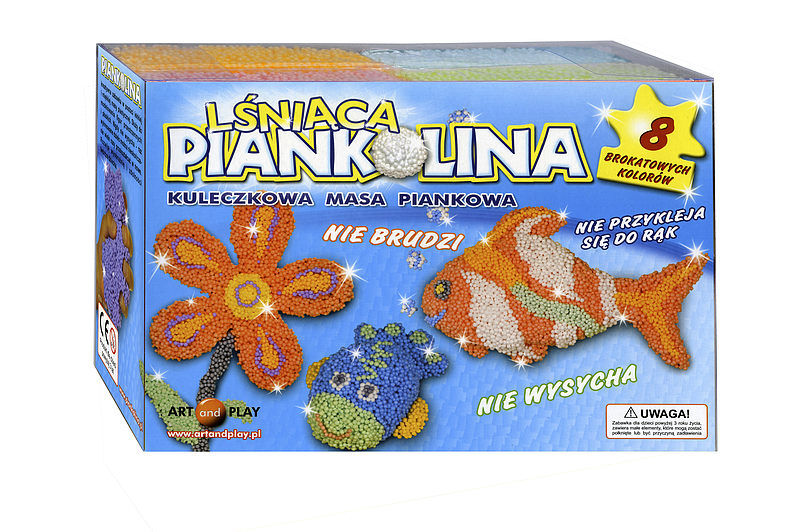 Piankolina 8 kolorów lśniąca