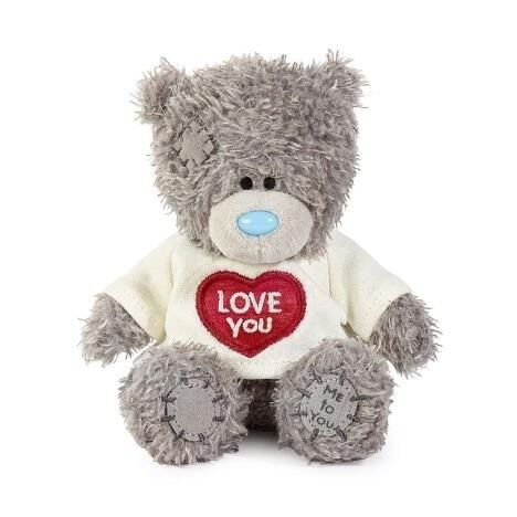 Miś - Love You w sweterku 11cm