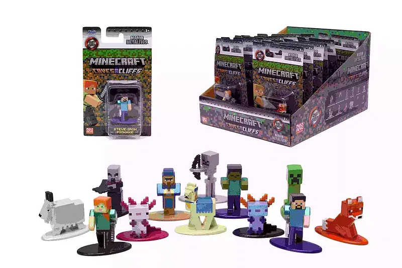 Jada minecraft metalowa figurka 4 cm 1 szt. Mix
