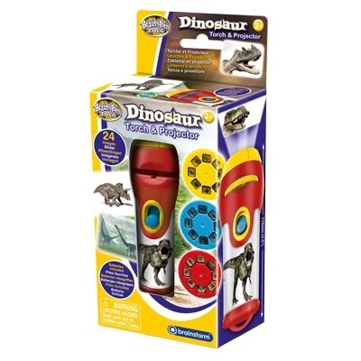 Latarka i projektor - Dinozaury