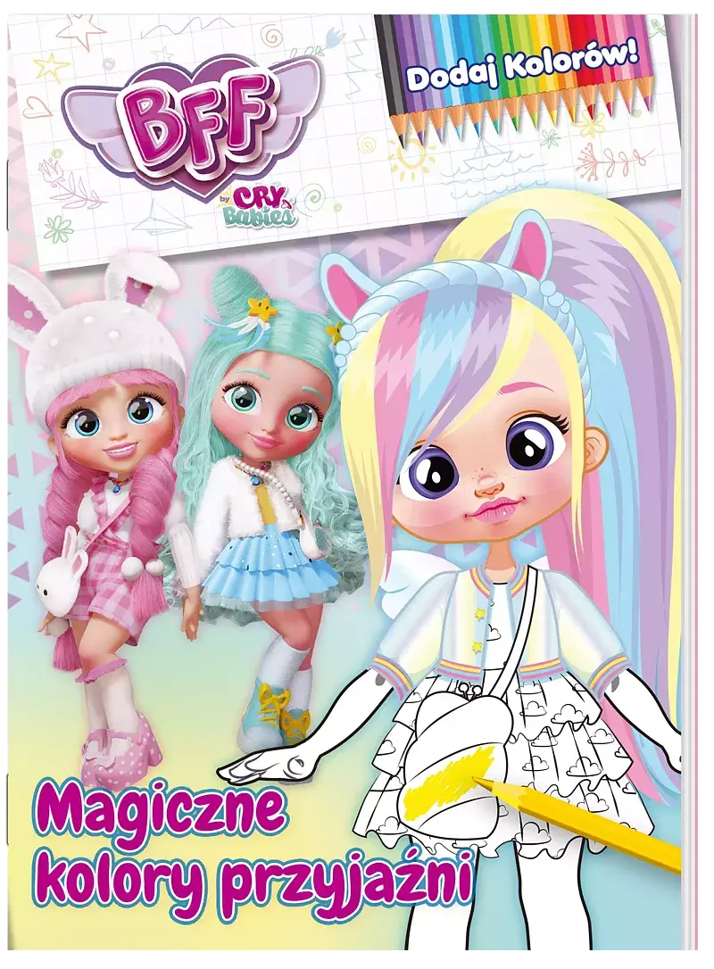 Best Friends Forever. Dodaj kolorów cz. 1 Magiczne kolory przyjaźni
