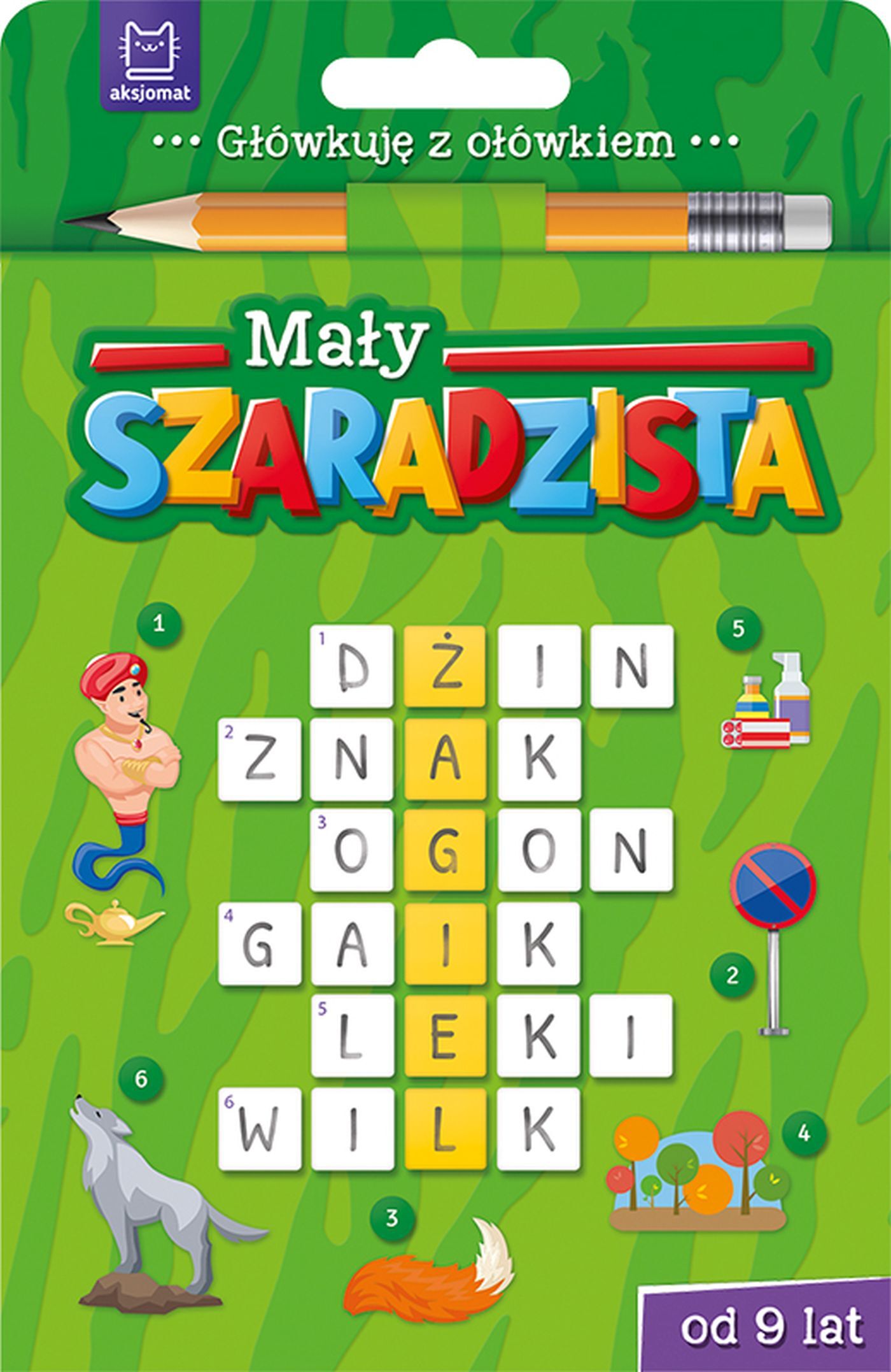 Mały szaradzista od 9 lat. Książeczka zielona