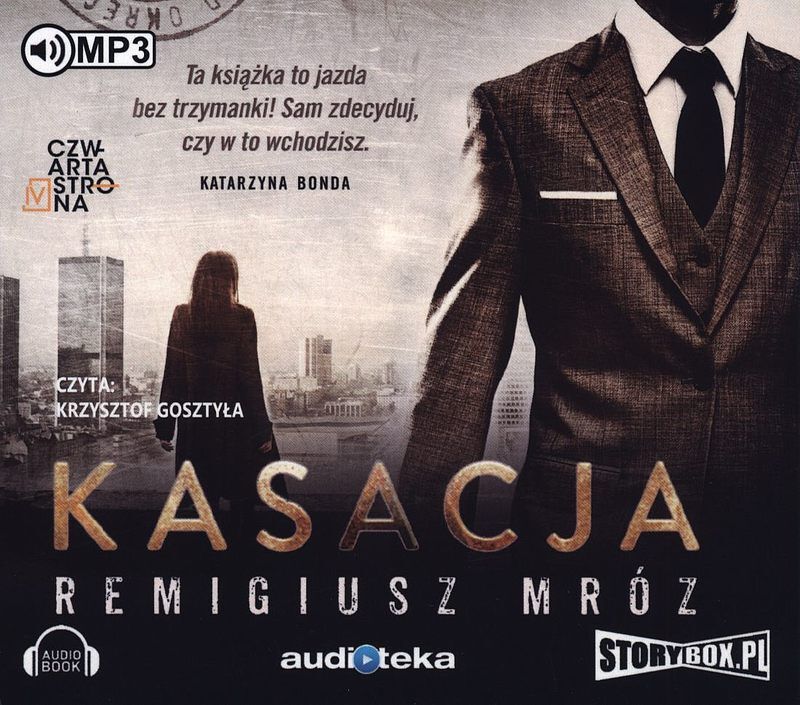 Cd mp3 kasacja seria z joanną chyłką tom 1