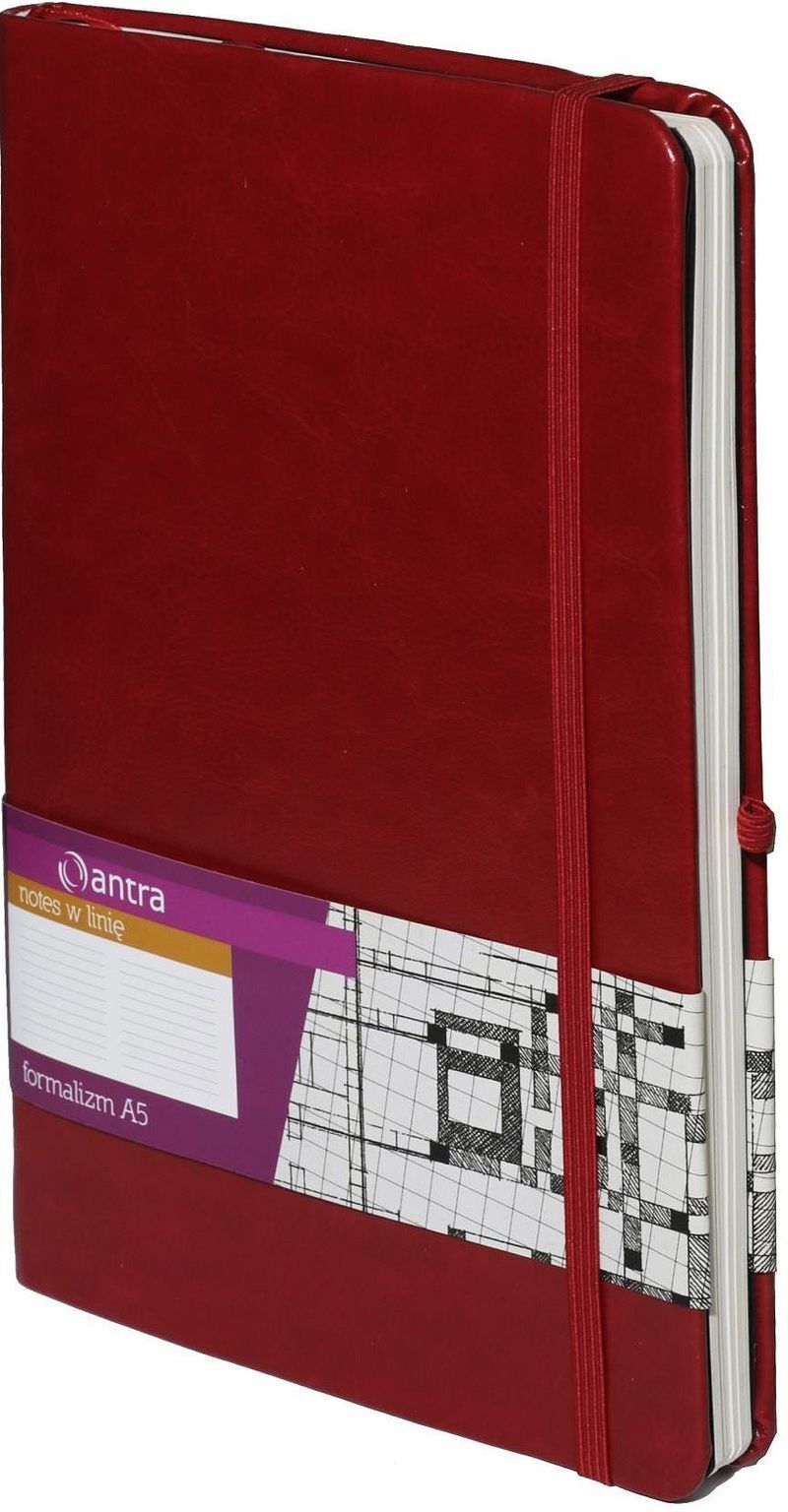 Notes A5 Formalizm linia czerwony