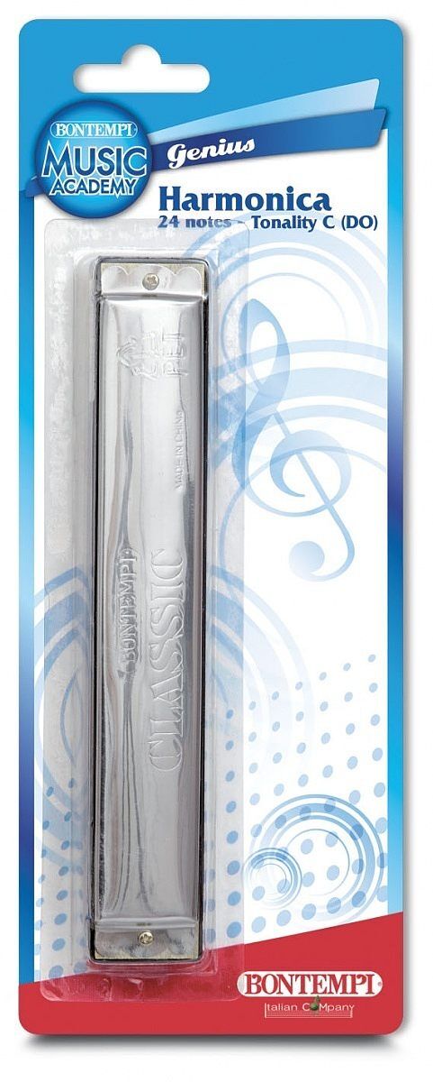 Harmonijka metalowa bontempi 24 nuty