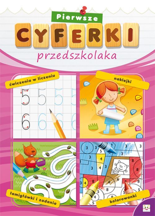 Pierwsze cyferki przedszkolaka.