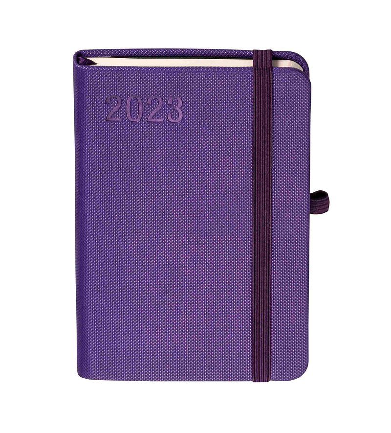 Kalendarz 2023 rubi a6 fioletowy tdw