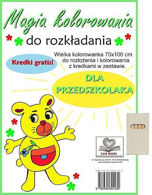 Magia kolorowania dla przedszkolaka