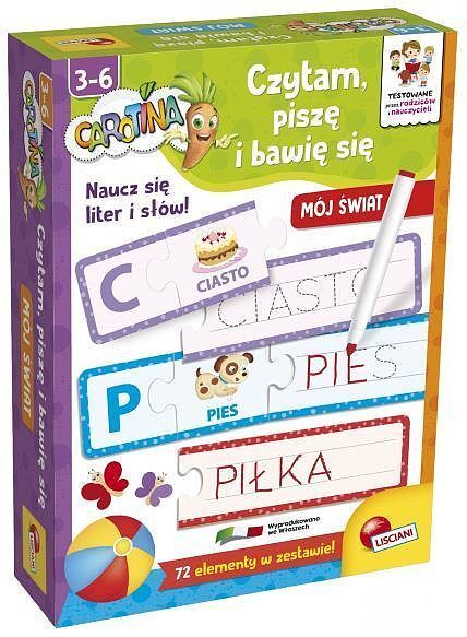 Carotina Bawię się, czytam i piszę Mój świat